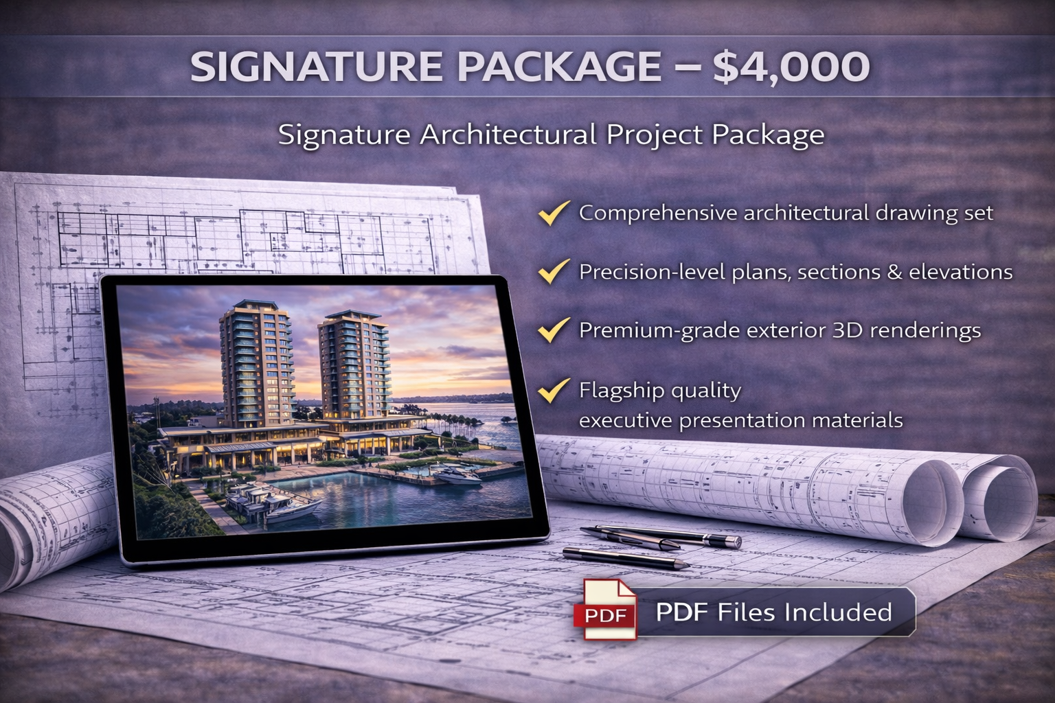 Signature Architectural Project Package